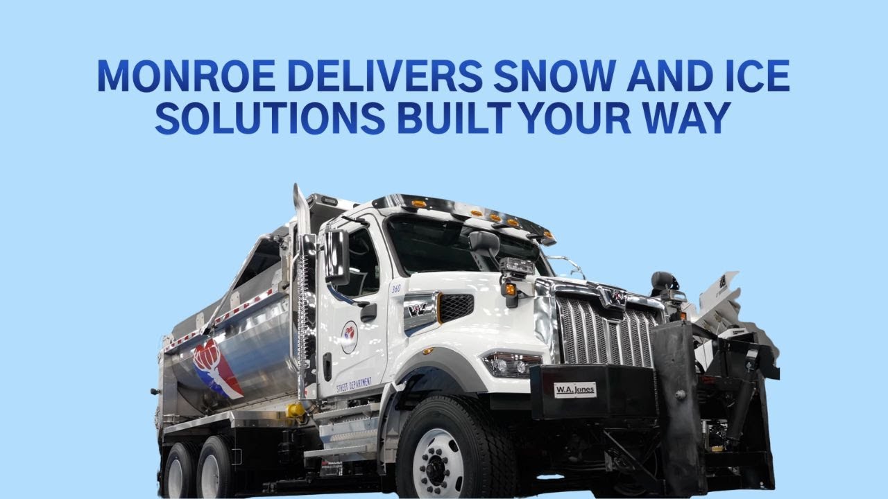 Monroe Delivers Snow & Ice Solutions Built Your Way