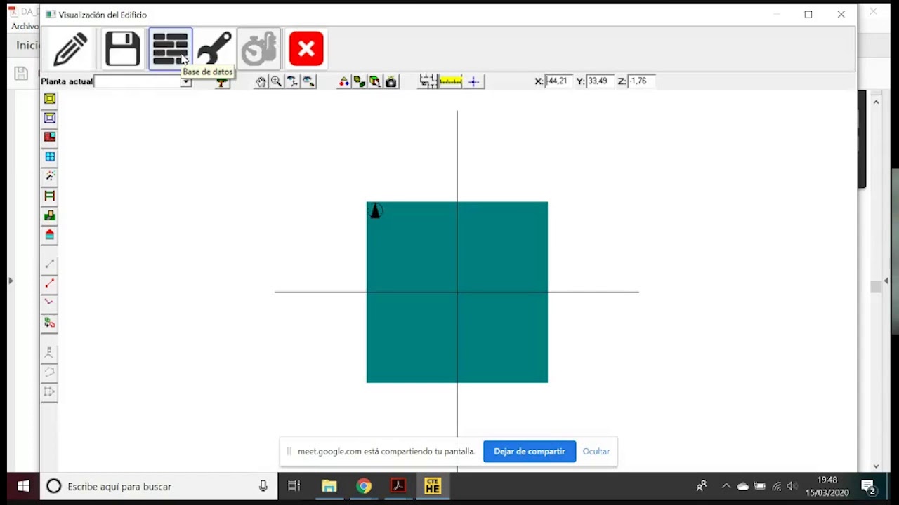 HULC 2019 Parte 1. Simulación del modelo térmico y comprobación de DB HE1