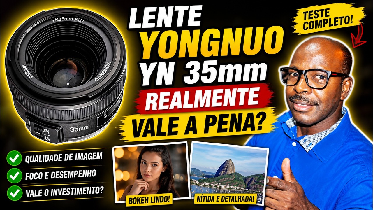 Younguo YN 35MM  Vale apena investir ou não????