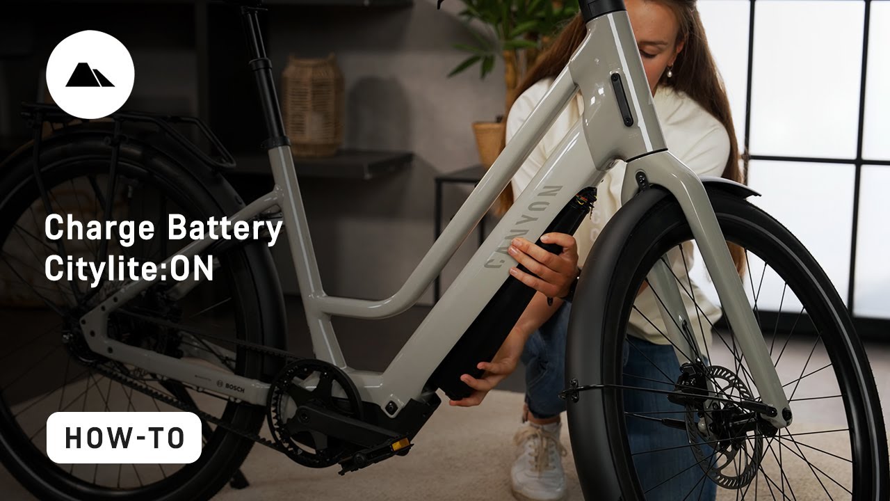 Charge the Battery on your Citylite:ON