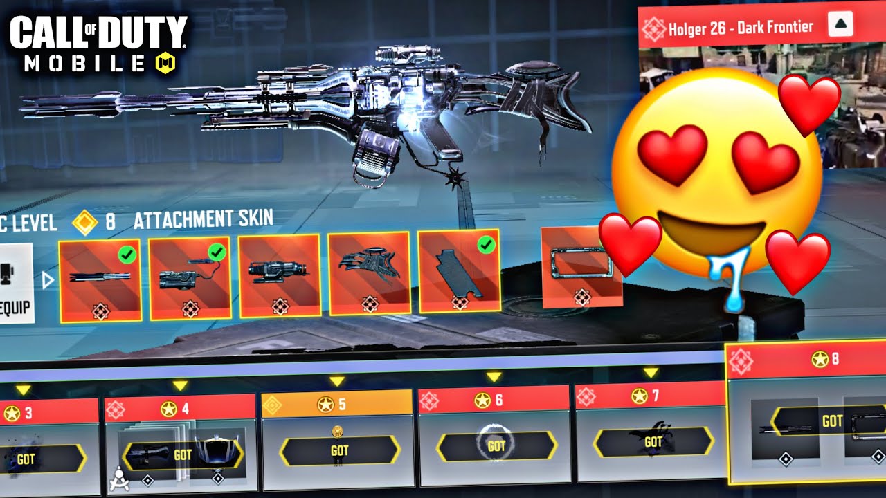 I GOT &ldquo;FREE&rdquo; NEW MYTHIC HOLGER 26 IN COD MOBILE ( LEVEL 8 ) 🤯🔥