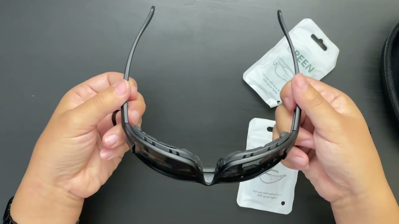Use Grow Glasses When Working With Grow Lights