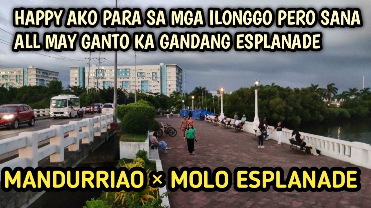 NAPAKAGANDA NG LAYUNIN NI DRILON SA ILOILO ESPLANADE PROJECT