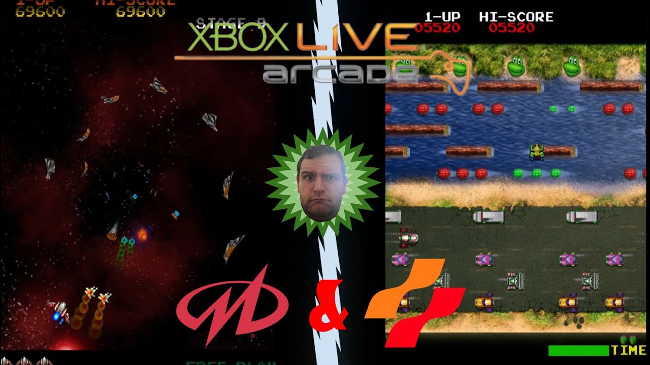 PLAYING ARCADE HD's ON XBOX! [XBLA Arcade Collection] Gameplay