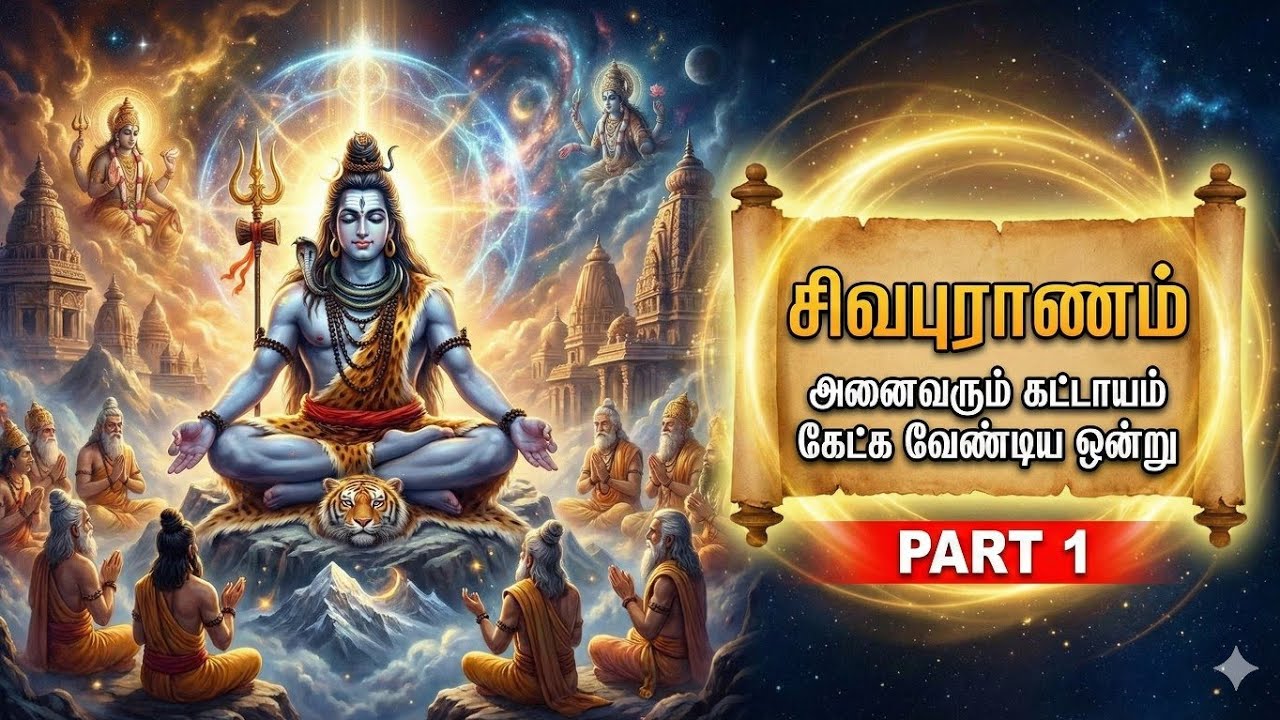 சிவபுராணம் part 1 வாழ்வில் கட்டாயம் கேட்க வேண்டிய நூல் #சிவபுராணம் #sivapuranam #sivapuranam #shiva