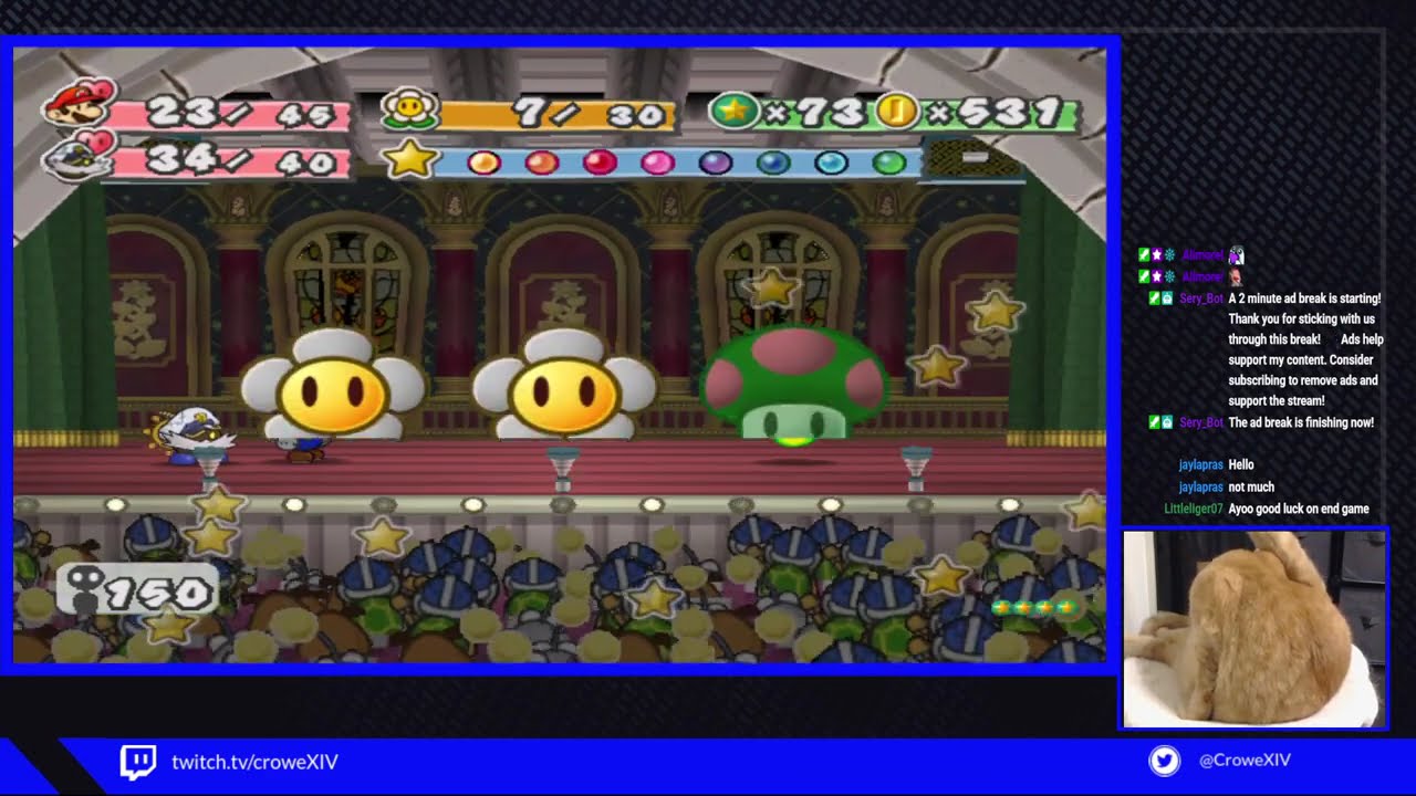 Finishing up Paper Mario TTYD! PT. 11 FINALE!