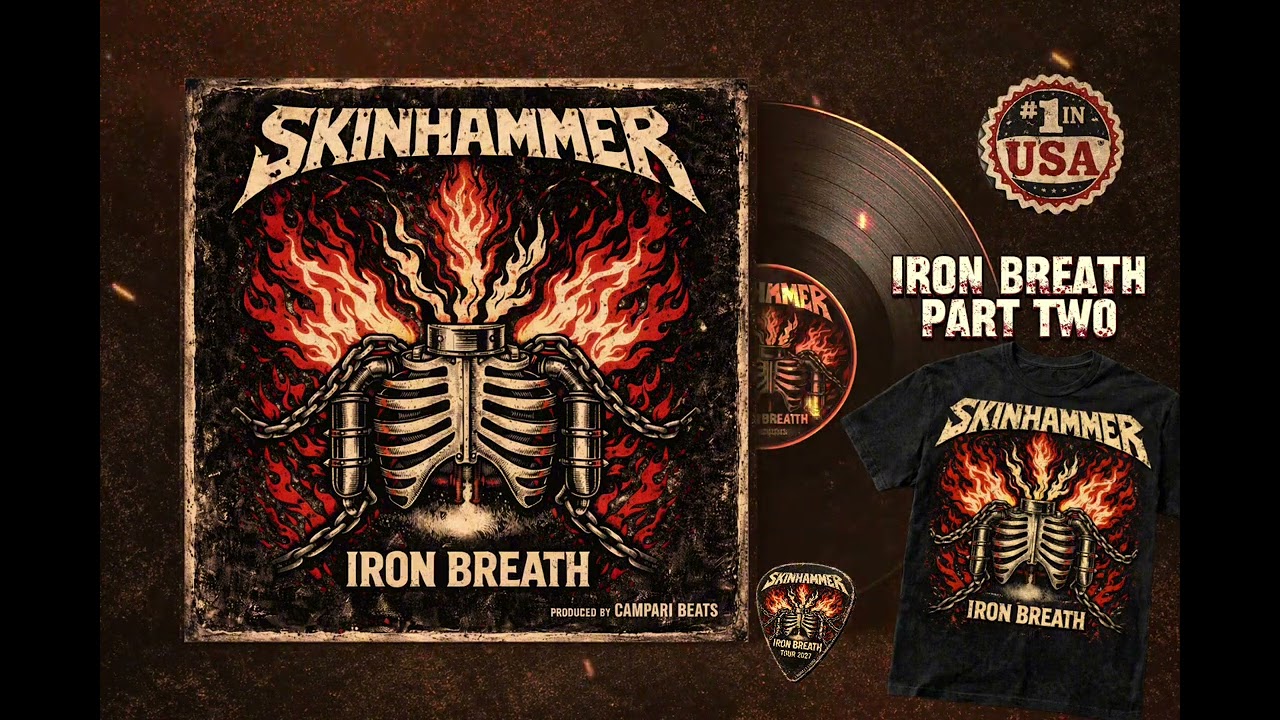 SKINHAMMER - IRON BREATH (Part II) | Official Video | The Saga Continues