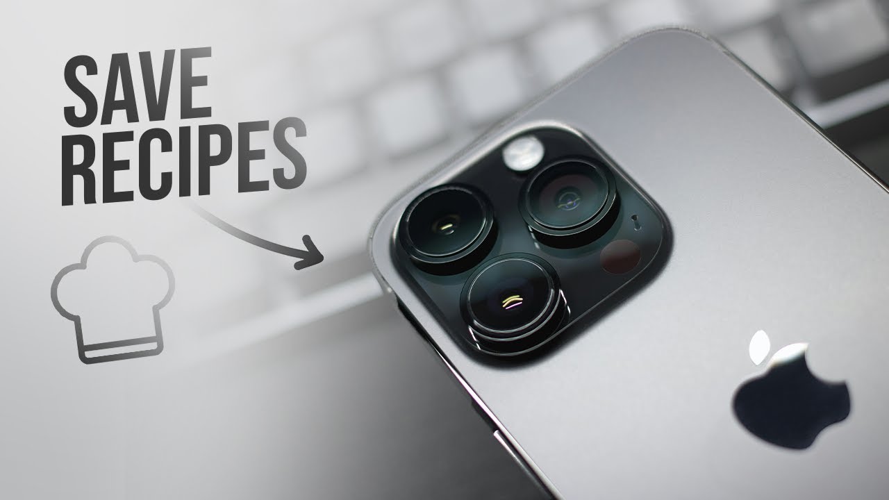 How to Save Digital Recipes on iPhone (tutorial)