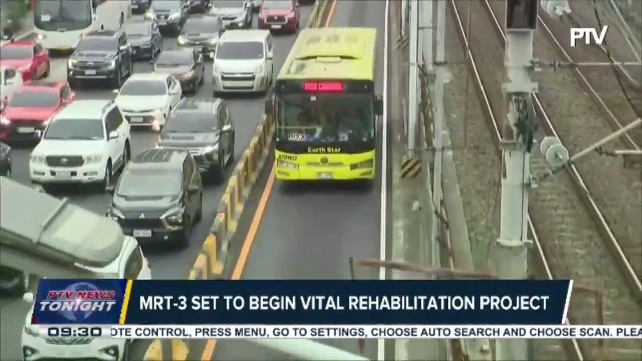MRT-3 set to begin vital rehabilitation project