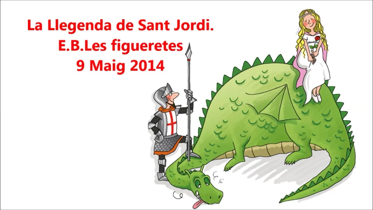 La llegenda de Sant Jordi 2014. E.B. Les Figueretes. 09/05/2014