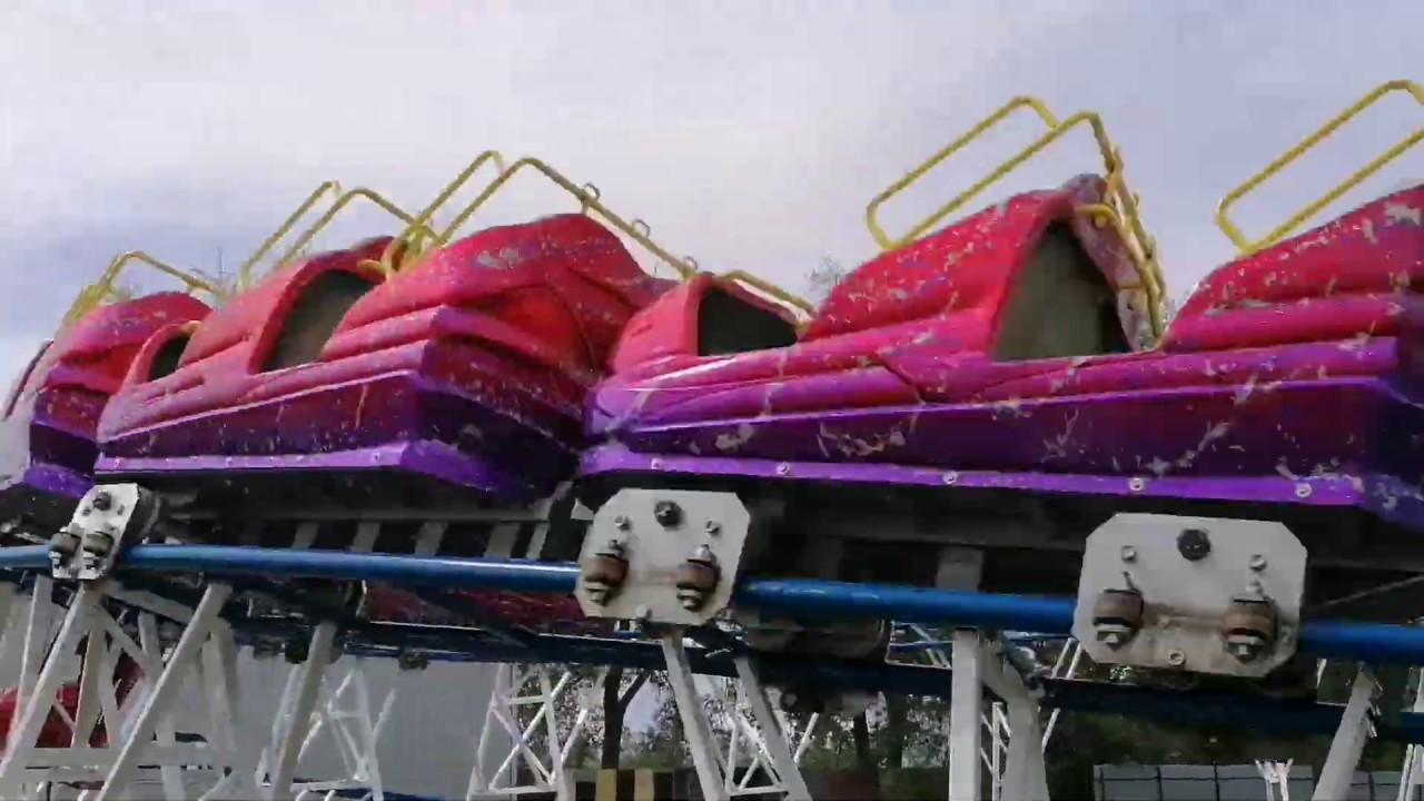 Kolotoče (pouť) v Brunt&aacute;le 2020 - Roller coaster (horsk&aacute; dr&aacute;ha) off-ride