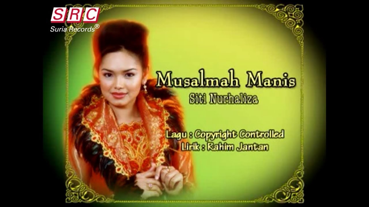 Karaoke MV - Siti Nurhaliza - Musalmah Manis (Official Music Video Karaoke)