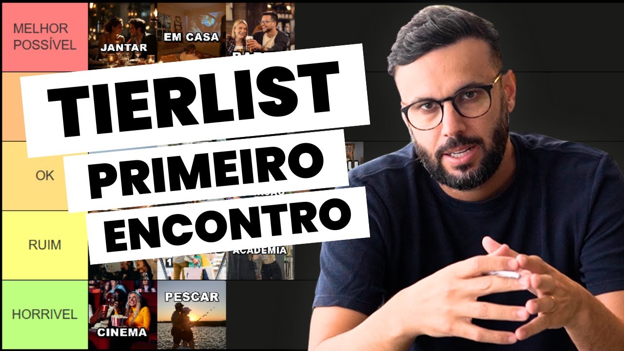 TIERLIST dos MELHORES LUGARES para um PRIMEIRO ENCONTRO