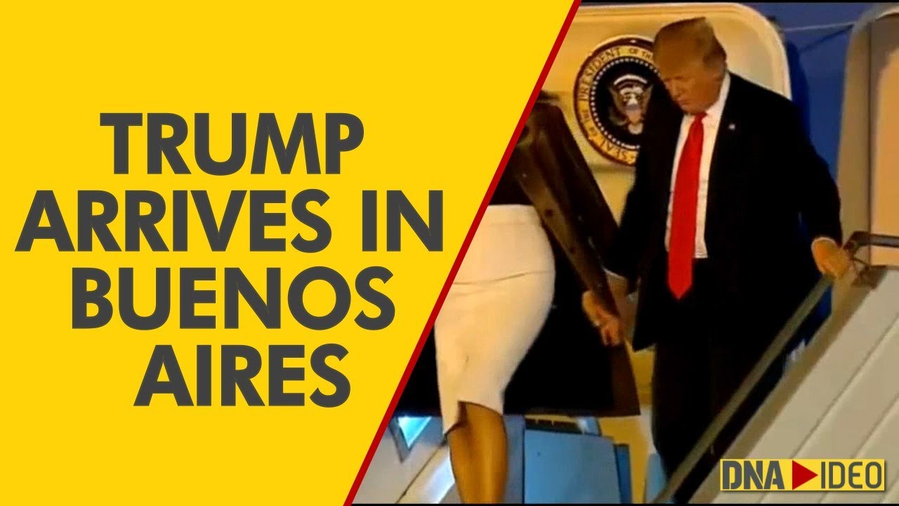 Trump arrives in Buenos Aires to attend G20 summit