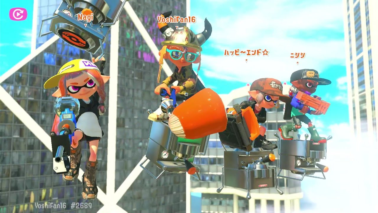 Splatoon 3 Gameplay Inkbrush Nouveau (Anarchy Open)