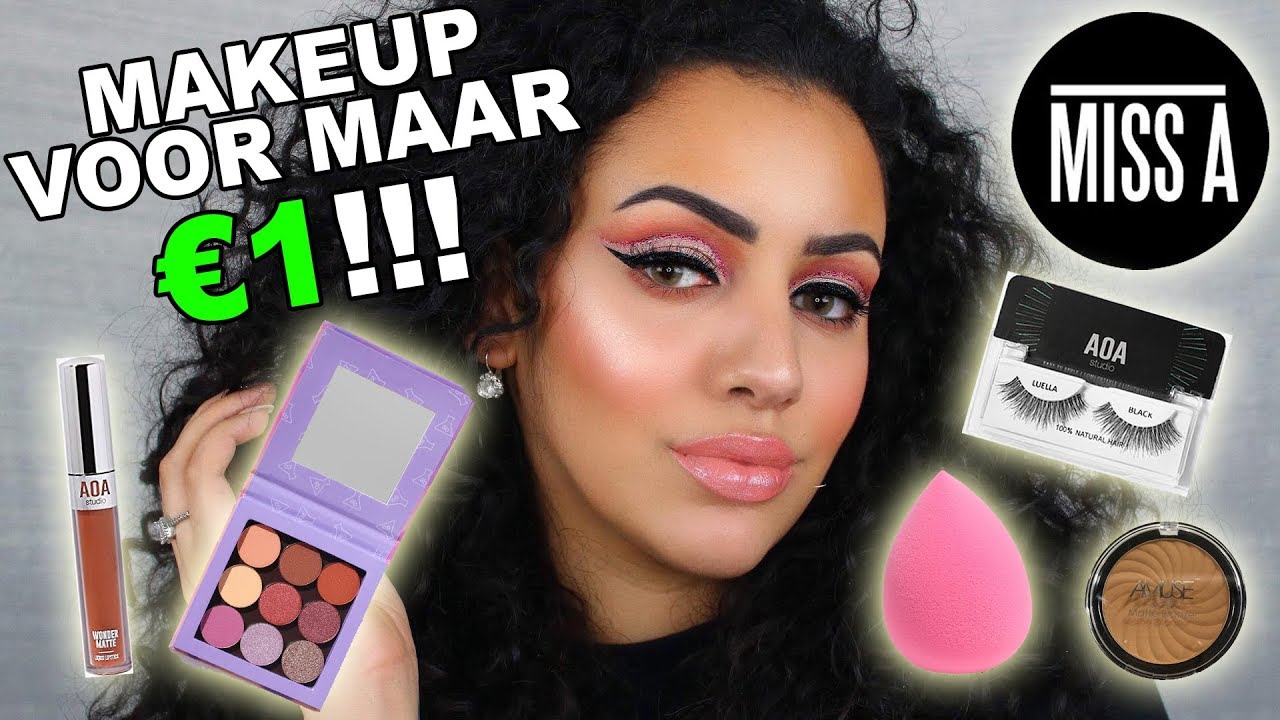 €1 MAKEUP TESTEN! SHOP MISS A | First Impression