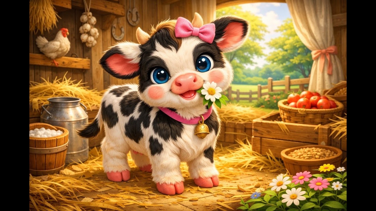 Krówka Mumu – Wesoła Piosenka dla Dzieci 🐄🎵 | Taniec i Zabawa