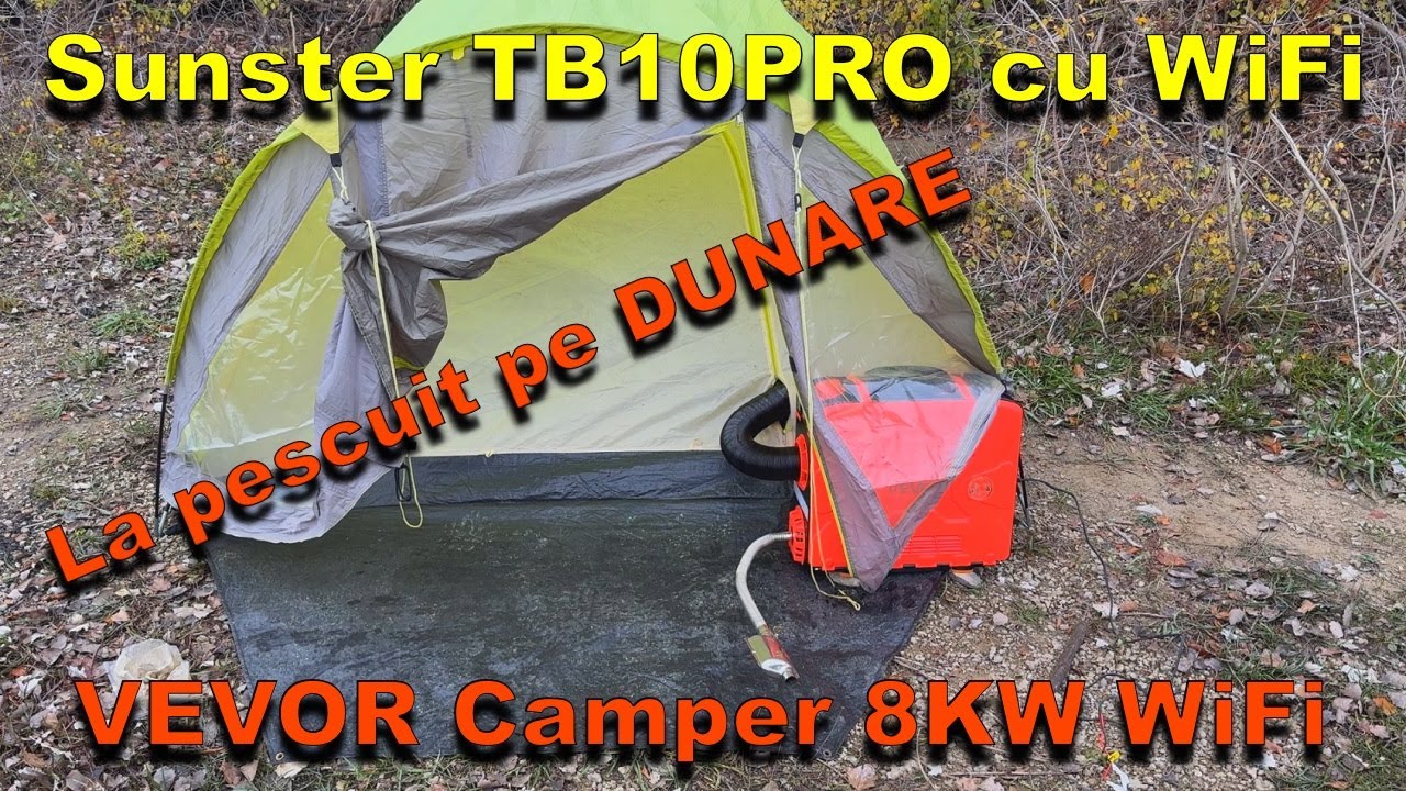 Soba pe motorina SunSter si VEVOR 8kw consum mic si silentioase