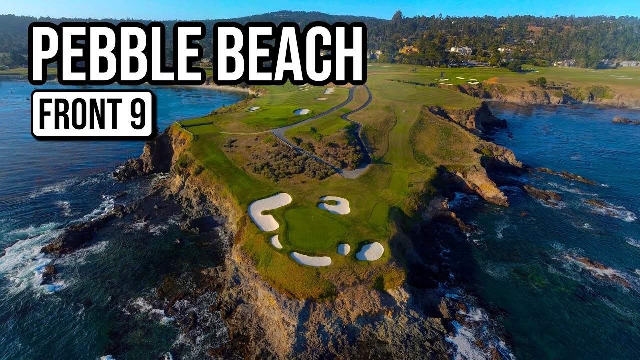 Я играл в PEBBLE BEACH без предварительной записи | Видеоблог о поле FRONT 9