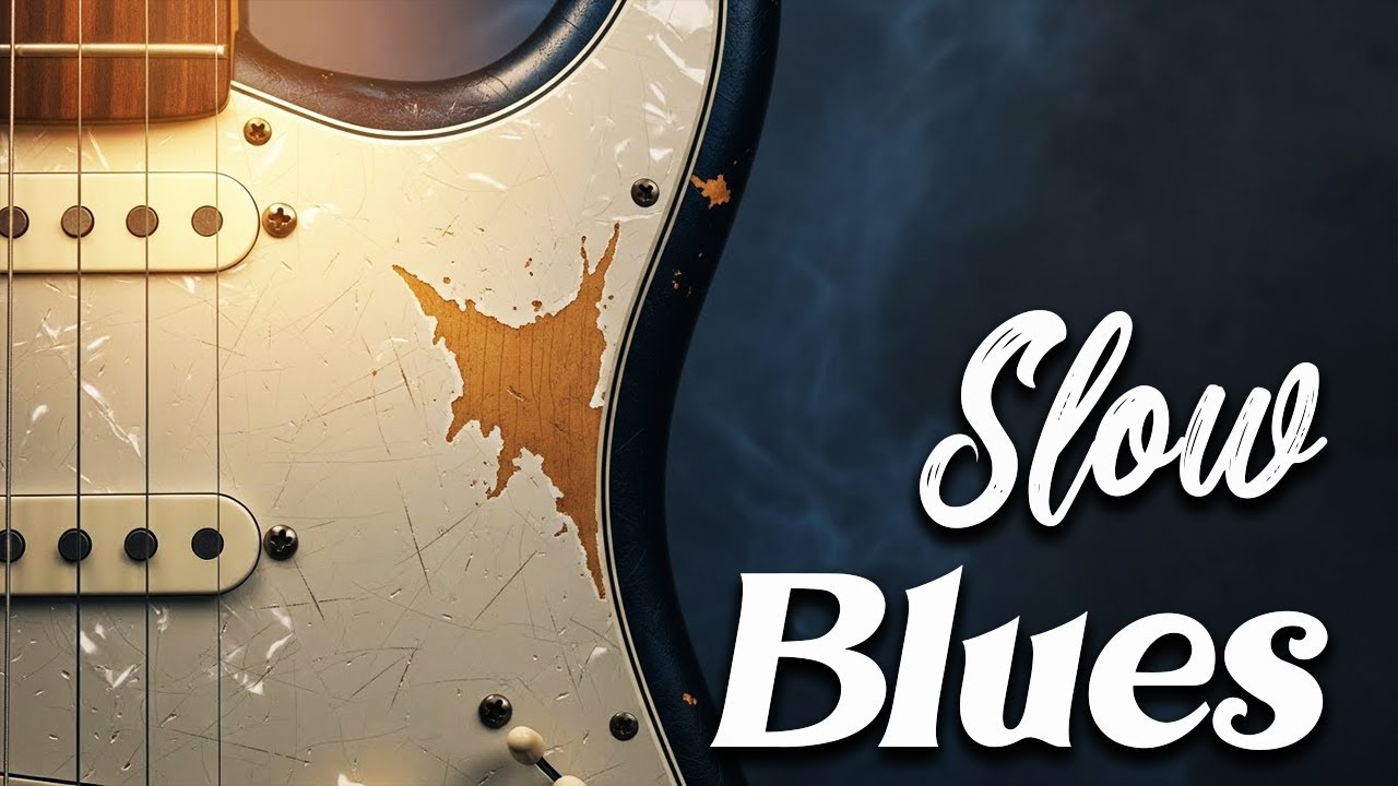 🌙 Melancholic Slow Blues for Quiet City Nights | Slow Blues Room
