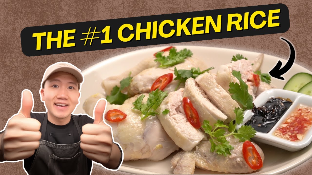 Malaysian-Style Poached Chicken with Chili & Soy Sauce | White Cut Chicken Recipe