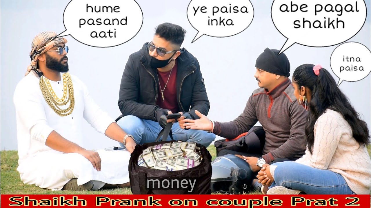 Shaikh Prank On Couples | DUBAI शेख Habibi होती Prank 2| Pranks In INDIA | ANS Entertainment