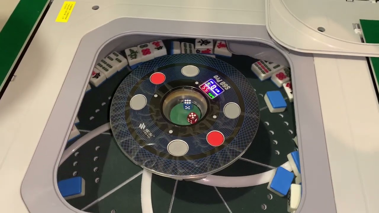 How Automatic Mahjong Table Works (Cara Kerja Meja Otomatis Mahjong) TREYO S60 PRO
