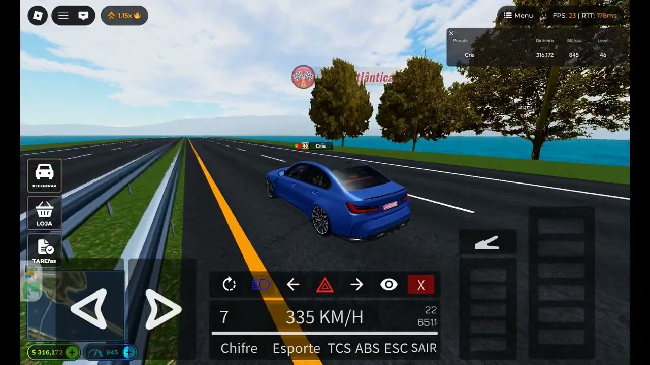 Getting the BMW M5 Competition in Realistic Car Driving.