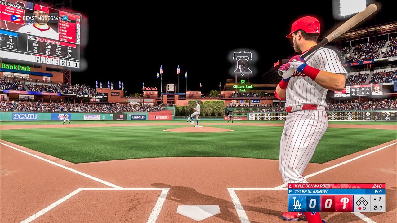Phillies vs Dodgers MLB The Show 25 Online PS5 Gameplay