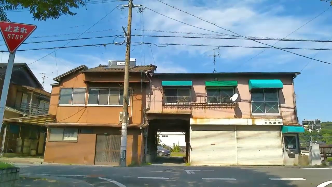 八幡東区旧電車通り　県道62号から祝町辺りを小倉方面