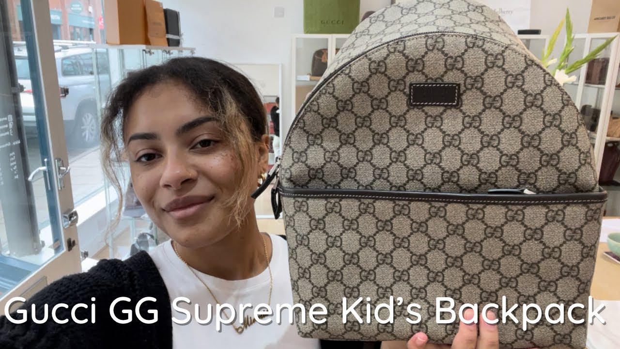 Gucci GG Supreme Kid’s Backpack Review