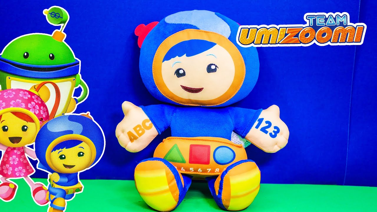 Team Umizoomi Talking Geo Mathmatical Plush a Toy Unboxing