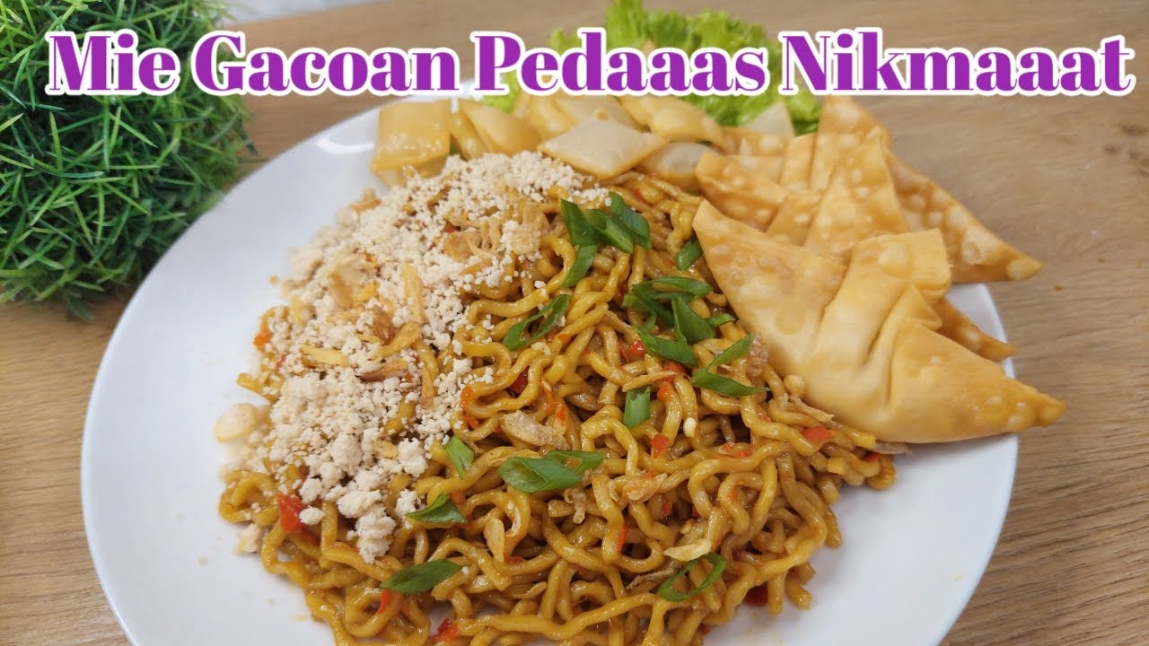 Resep Mie Gacoan || Mie Pedas S**tan || Mie Viral Pedas Nikmat || Noey Cooking