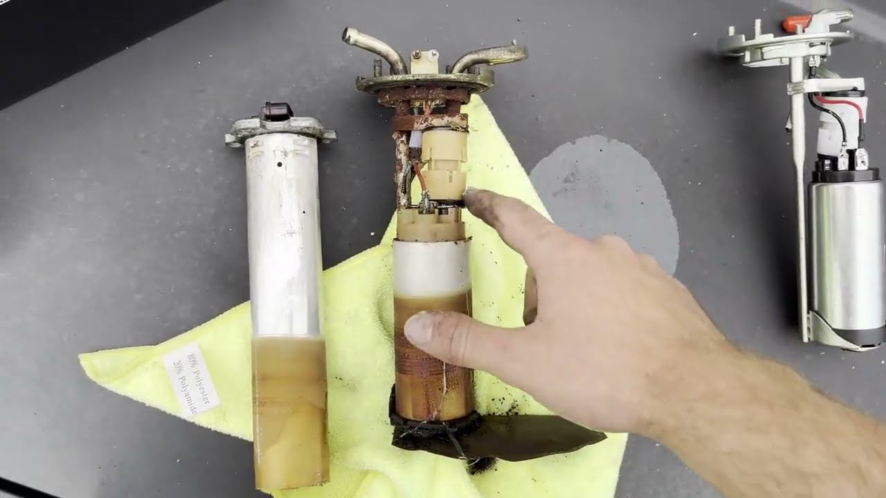Restoring Our 20 Year Abandoned BMW E30 Race (Fuel Pump Change) EP.1