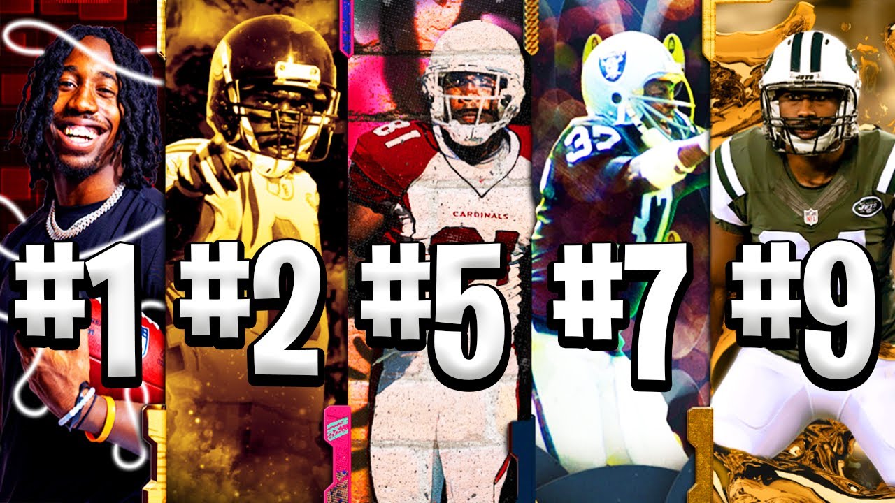 Ranking the Top 10 Corners in Madden 23!
