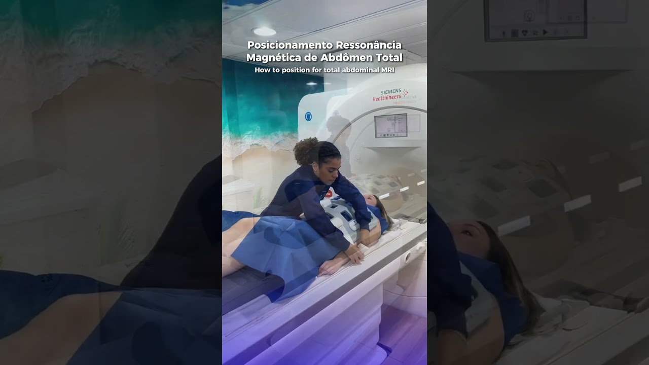 Confira o posicionamento correto para a realiza&ccedil;&atilde;o de Resson&acirc;ncia Magn&eacute;tica de Abd&ocirc;men Total! #rm