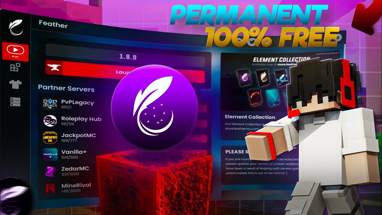 How To Play In Feather Client *Permanently For FREE In 2026 (Cracked) !