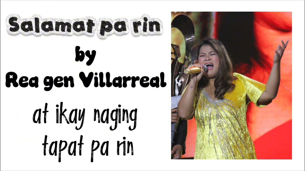 Salamat parin by Reagen Villarreal 