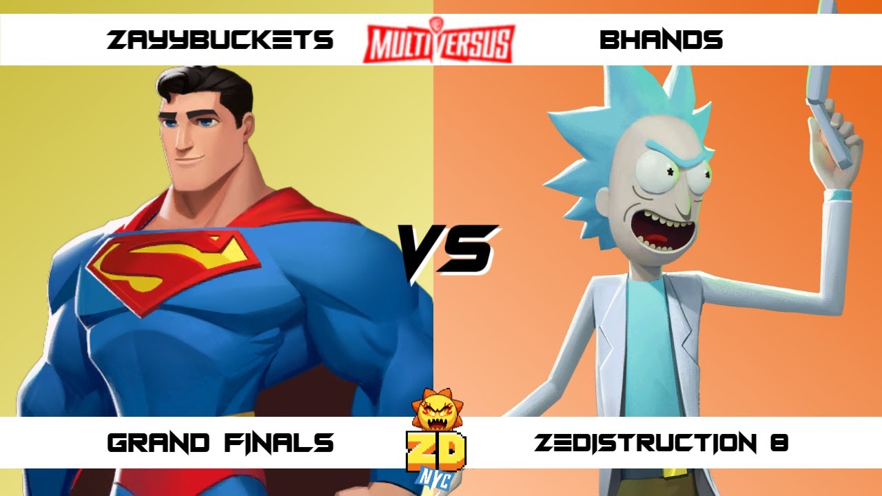 ZEDISTRUCTION 8 ГРАНД-ФИНАЛ: ZayyBuckets (Супермен) против Bhands (Рик) &mdash; турнир по MultiVersus