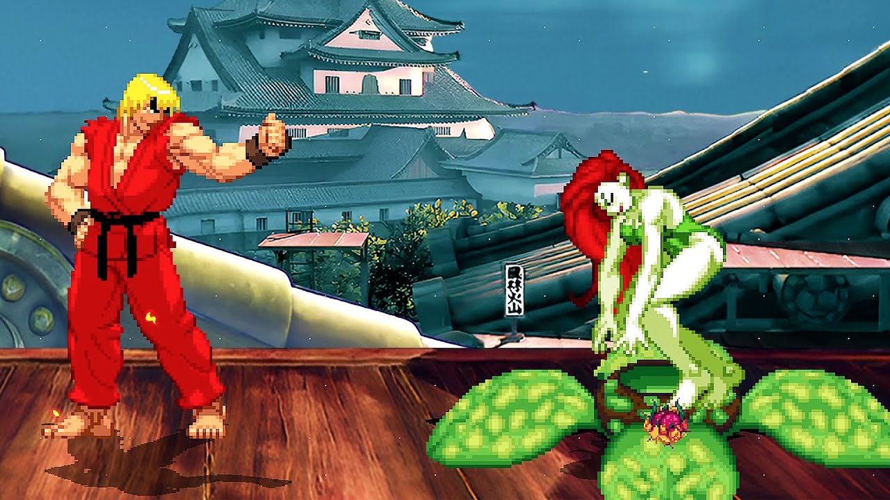 SHIN KEN vs POISAN IVY (DC Comics) - Must See Amazing ULTIMATE Fights!