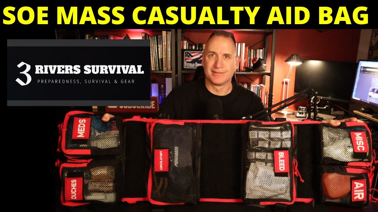 SOE Special Operations Equipment Mass Casualty Aid Bag