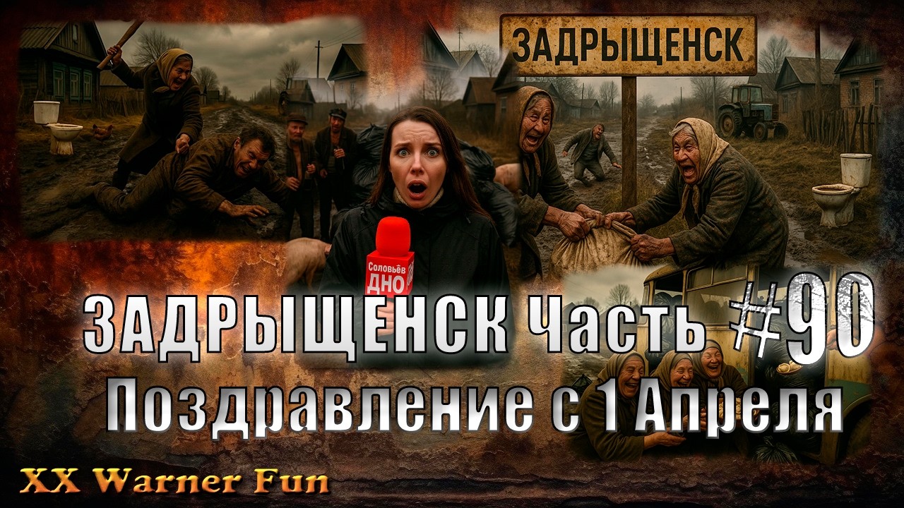 Поздравление с 1 Апреля ► Задрыщенск Выпуск #90