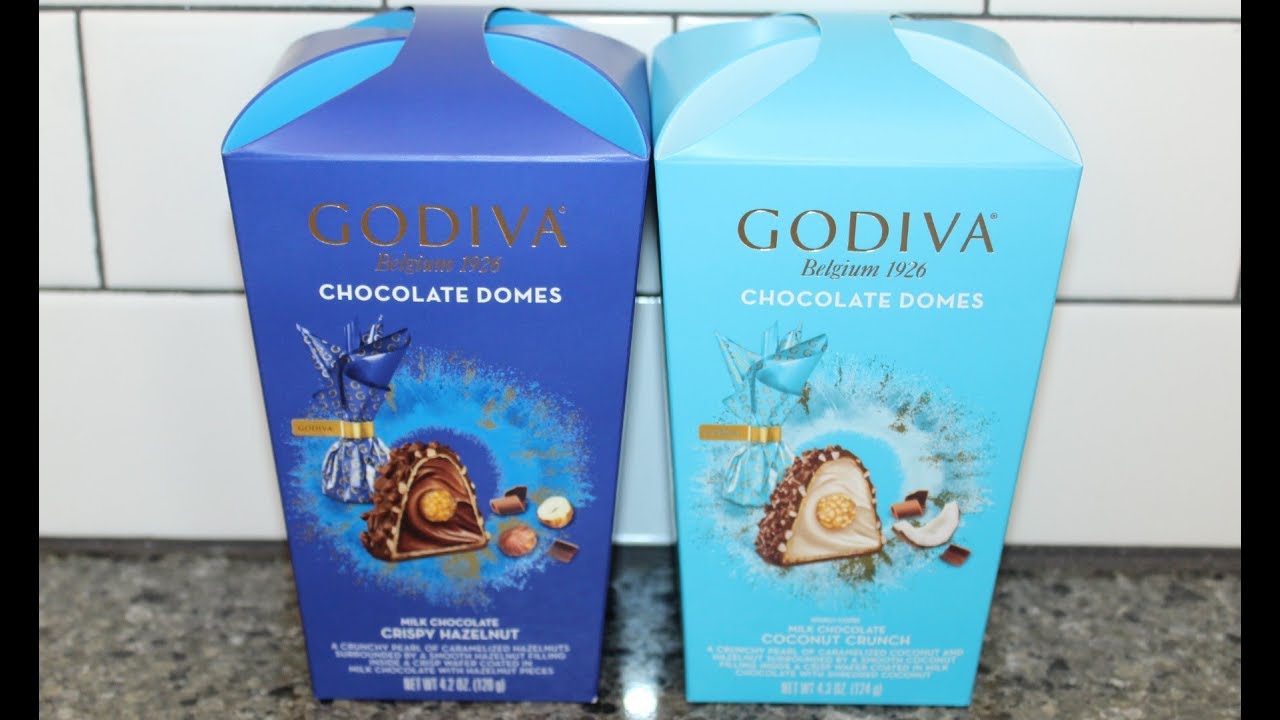 Godiva Chocolate Domes Milk Chocolate: Crispy Hazelnut & Coconut Crunch Review