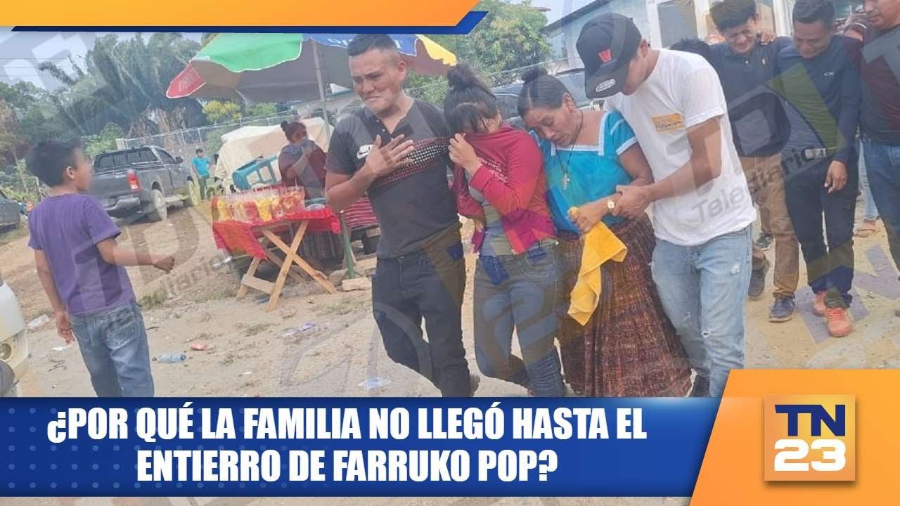 ¿Por qué la familia no llegó hasta el entierro de Farruko Pop?