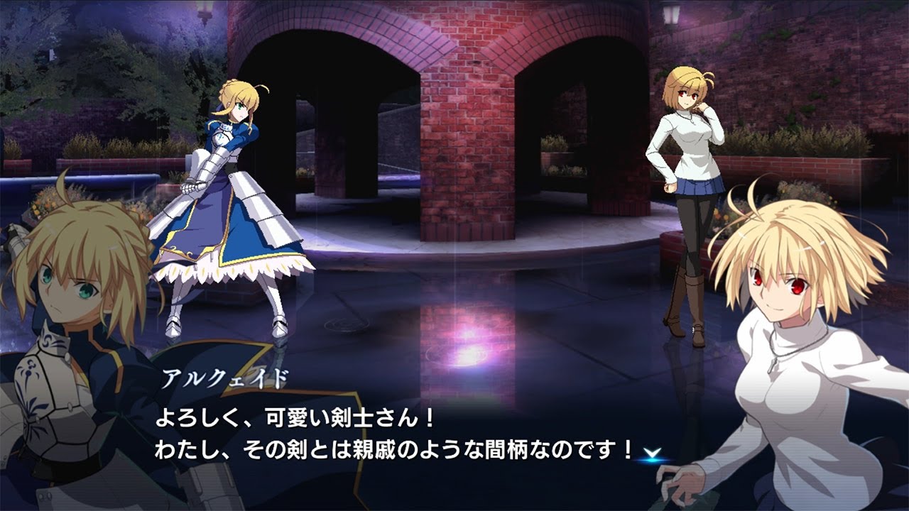 【メルブラ】新演出 セイバー シナリオモードプレイ動画【MBTL・MELTY BLOOD: TYPE LUMINA】