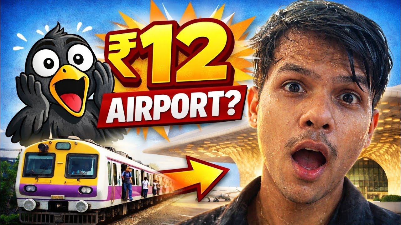 How to reach T2 Mumbai airport without taxi or uber || cheapest travel hack to mumbai airport || 