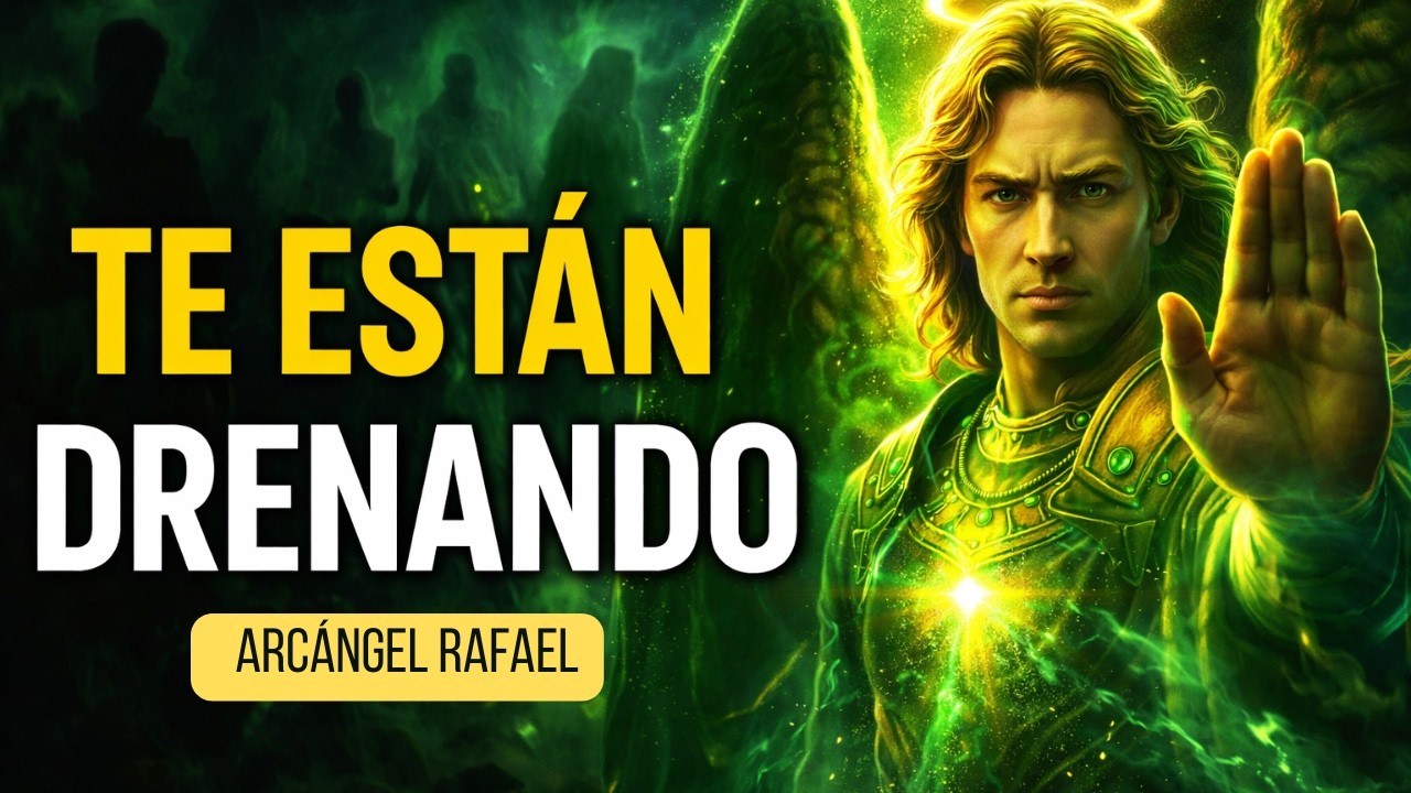 TE ESTÁN DRENANDO ⚠️ Arcángel Rafael revela por qué te sientes tan agotado