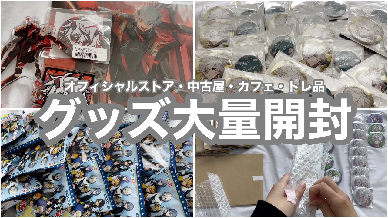 購入品とトレ品を沢山開封する動画【にじさんじ】【Crazy Raccoon】