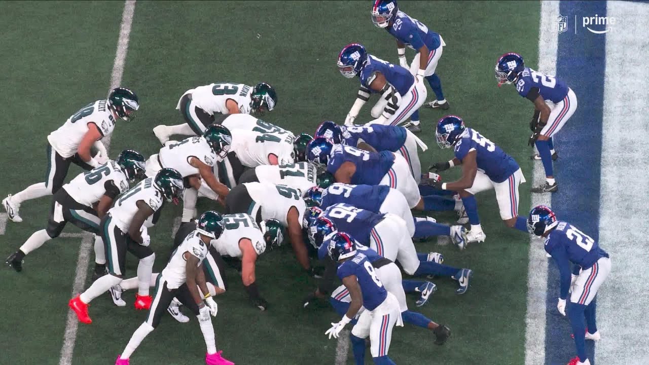 Deju Vu or just the Tush Push? Eagles score after running play four times in a row
