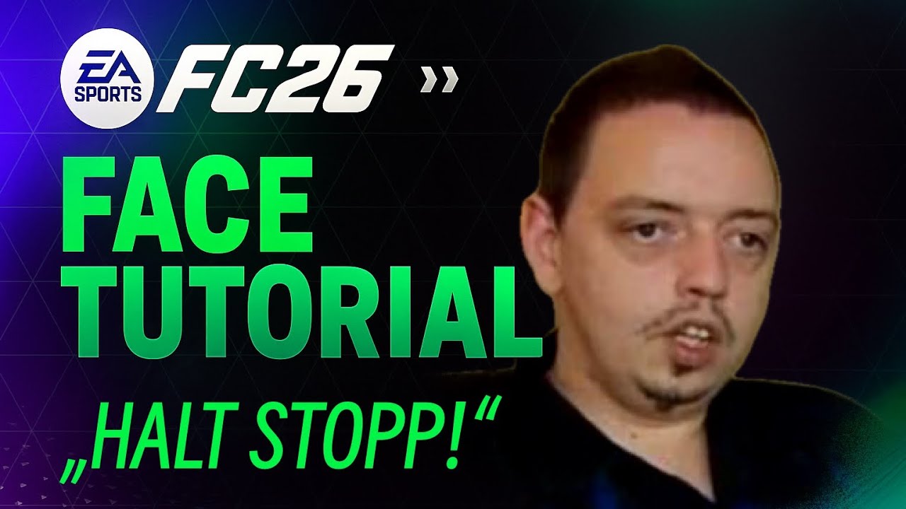 ⭐ „ANDREAS RASTET AUS! 😳 | EAFC 26 Pro Clubs FACE TUTORIAL“